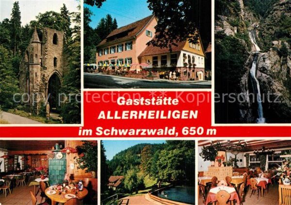 Oppenau Gaststätte Allerheiligen