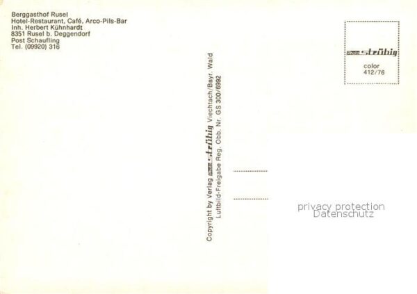 Rusel Berggasthof Rusel – Bild 2