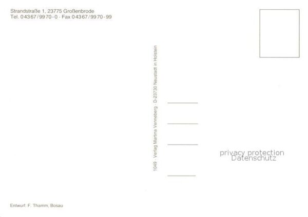 Grossenbrode Ostseebad Kur Erholungszentrum Speisesaal Bistro – Bild 2