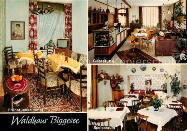 Kraghammer Hotel Waldhaus Biggesee Frühstückszimme
