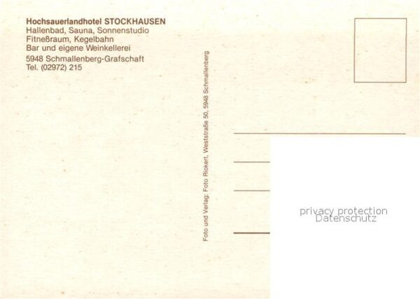 Grafschaft Sauerland Hochsauerland Stockhausen – Bild 2