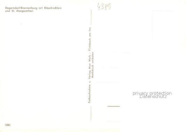 Degerndorf-Brannenburg Biberkirchlein Sankt Margarethen – Bild 2