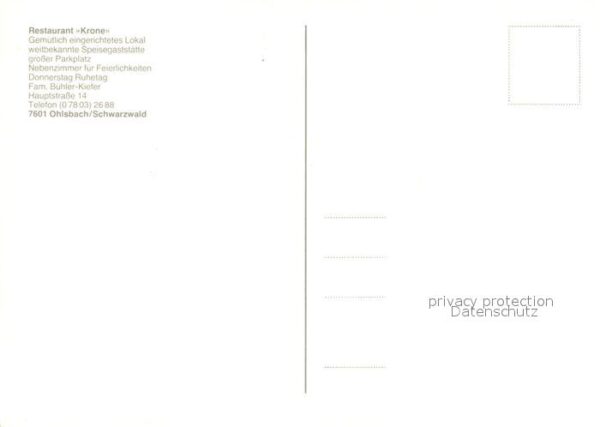 Ohlsbach Restaurant Krone Park – Bild 2
