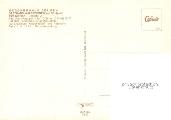 Duelmen Haus Waldfrieden Märchenwald – Bild 2