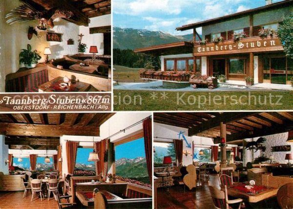 Reichenbach Oberstdorf Restaurant Cafe Tannberg Stuben