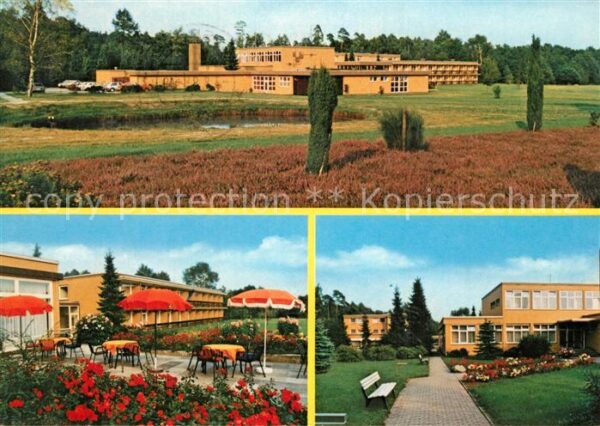 Walsrode Lueneburger Heide Schulungs Erholungsheim Deutsche Postge