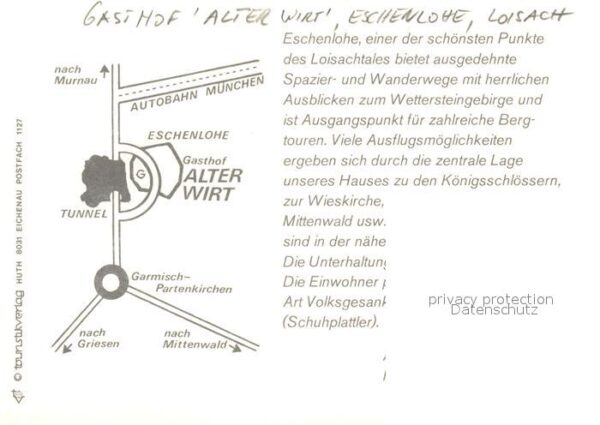 Eschenlohe Gasthof Alter Wirt – Bild 2