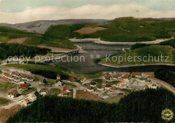 Okertalsperre Fliegeraufnahme