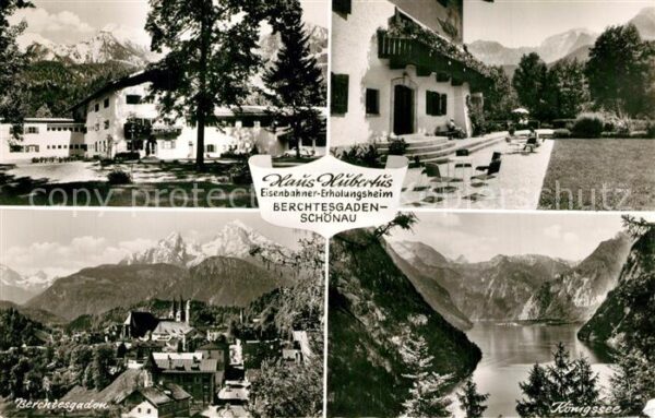 Schoenau Berchtesgaden Haus Hubertus Panorama Königsee