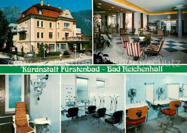 Bad Reichenhall Kuranstalt Fürstenbad Details