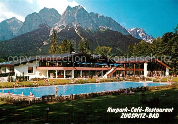 Grainau Kurpark Restaurant im Zugspitz Bad