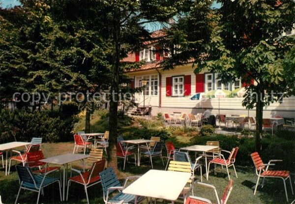 Clausthal-Zellerfeld Cafe Pension Haus Sonnenschein Gartente