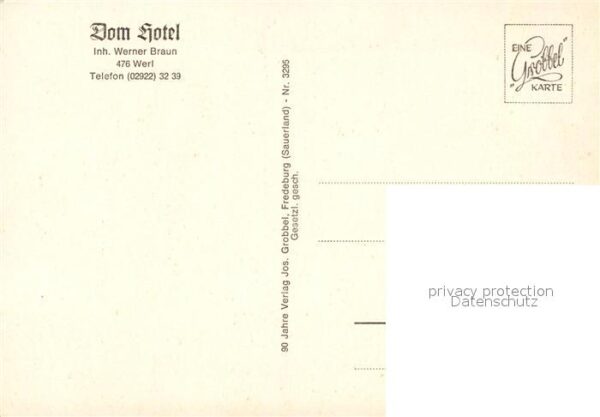 Werl Westfalen Dom Hotel Gasträume Terrasse – Bild 2