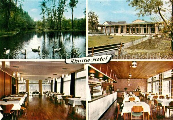 Rhumspringe Rhume Hotel Gasträume Schwanenteich