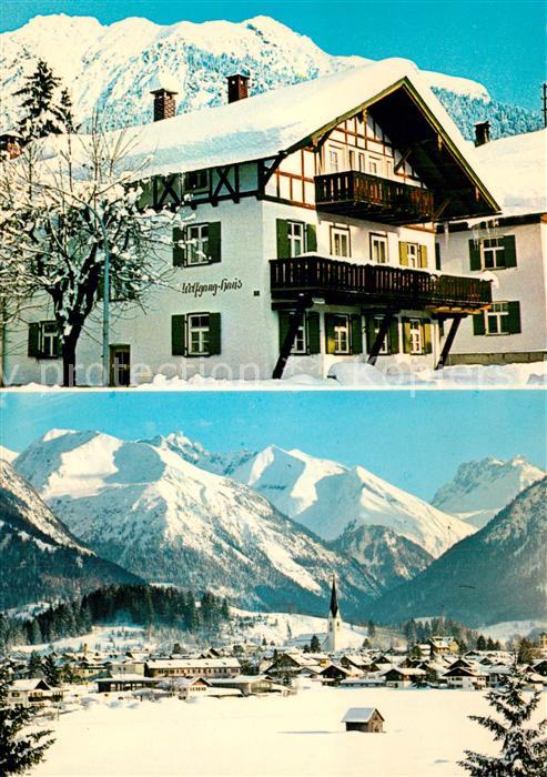 Oberstdorf Gästehaus Wolfganghaus Panorama