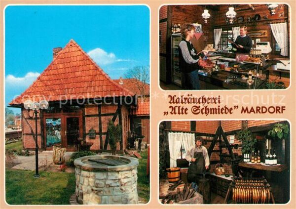 Mardorf Niedersachsen Aalräucherei Alte Schmiede Gasträume