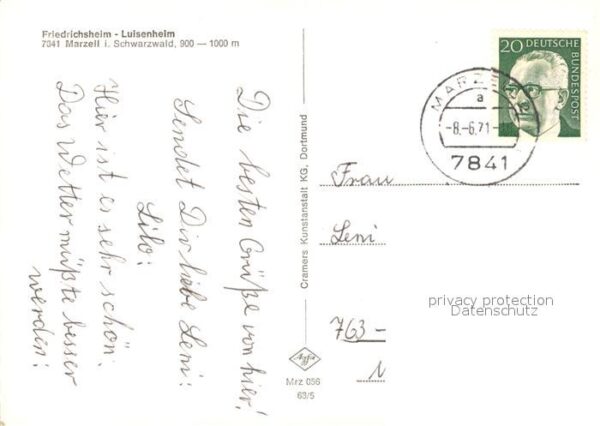 Luisenheim Rehaklinik Malsburg-Marzell K Friedrichsheim Luisenheim – Bild 2