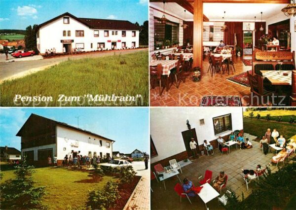 Niederbeisheim Pension Zum Mühlrain Gasträume Terrasse