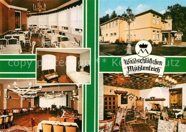 Obenstrohe Waldschlösschen Mühlenteich Gasträume V