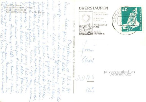 Oberstaufen Kurheim Anna – Bild 2