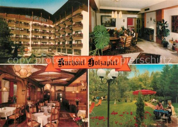 Bad Fuessing Kurhotel Holzapfel Gasträume Park