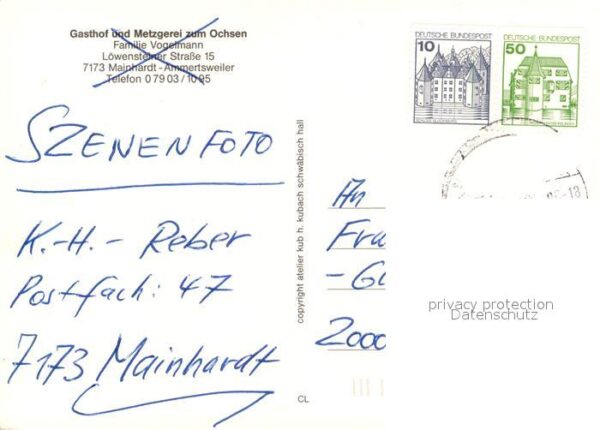 Ammertsweiler Gasthof zum Ochsen Gaststube Speisesaal – Bild 2