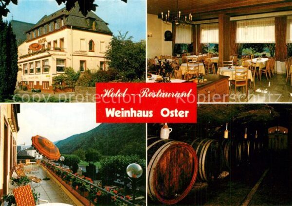 Ediger-Eller Hotel Weinhaus Oster Restaurant Terrass