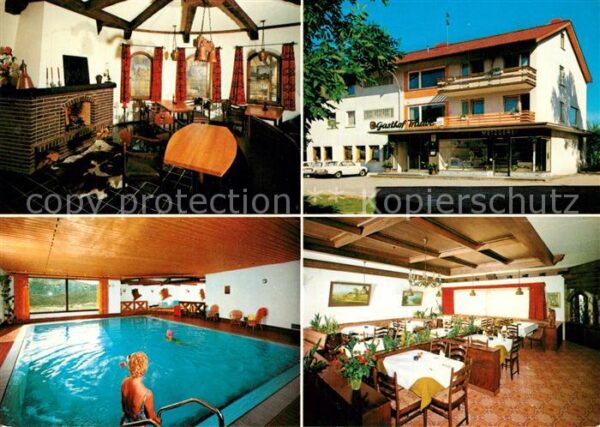 Lossburg Gasthof Pension Traube Hallenbad Gastra