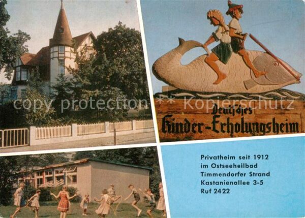 Timmendorfer Strand Deutsches Kinder Erholungsheim Kindersp