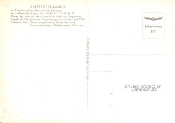 Alvesen Gaststätte Kajüte Gasträume – Bild 2