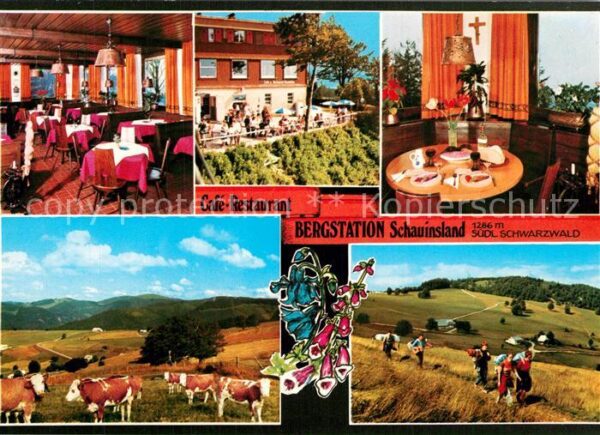 Schauinsland Cafe Restaurant Bergstation Schauinslan