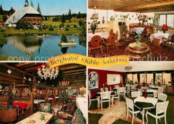 Schluchsee Berghotel Mühle Gasträume