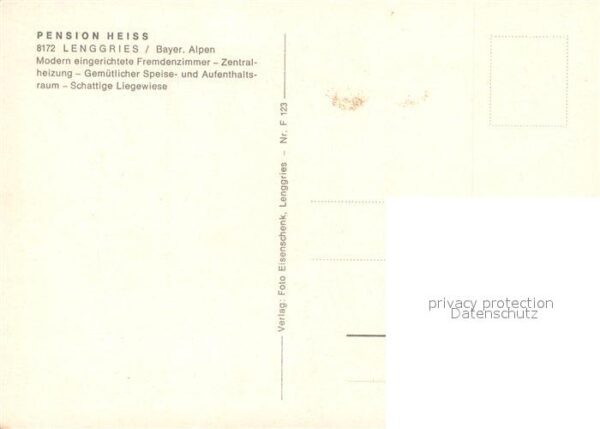 Lenggries Pension Heiss – Bild 2