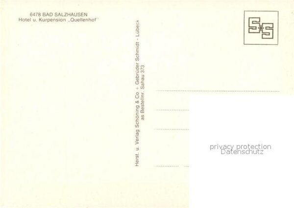Bad Salzhausen Hotel und Kurpension Quellenhof – Bild 2