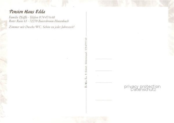 Huzenbach Haus Edda – Bild 2