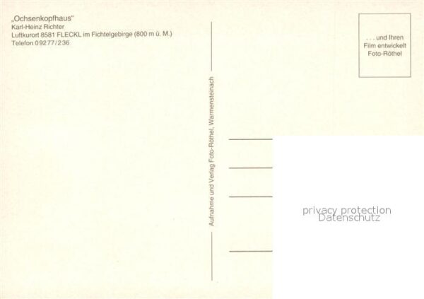 Fleckl Ochsenkopfhaus – Bild 2