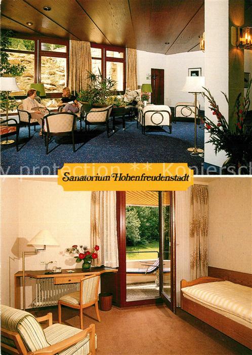 Freudenstadt Sanatorium Hohenfreudenstadt Foyer Zimm