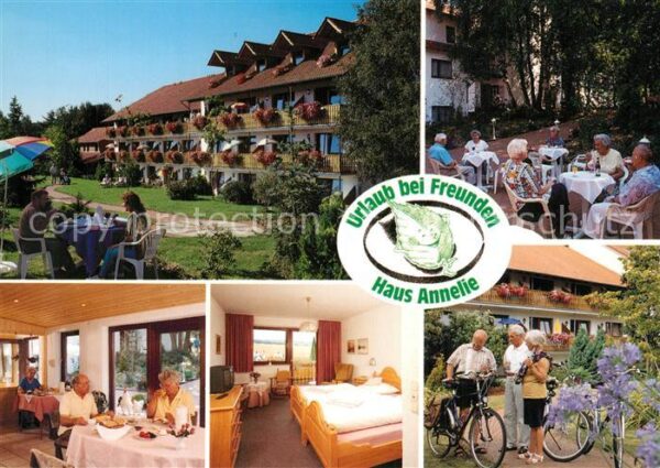 Preussisch Oldendorf Haus Annelie Gaststube Zimmer Gartenter