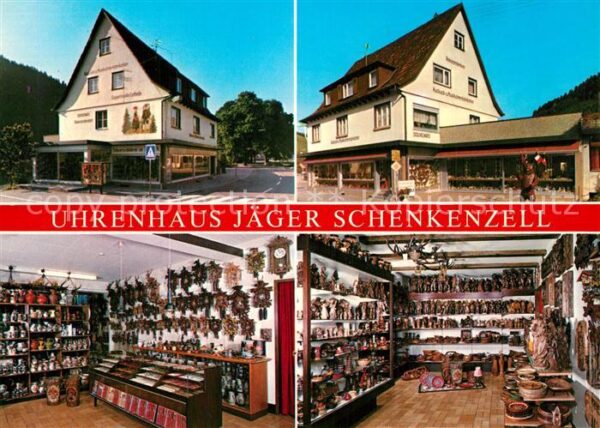 Schenkenzell Uhrenhaus Jäger Verkaufsräume