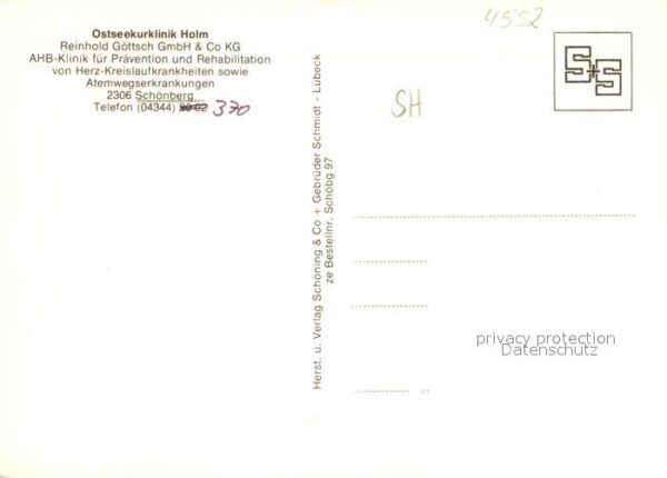 Schoenberg Holstein Ostseekurklinik Holm – Bild 2