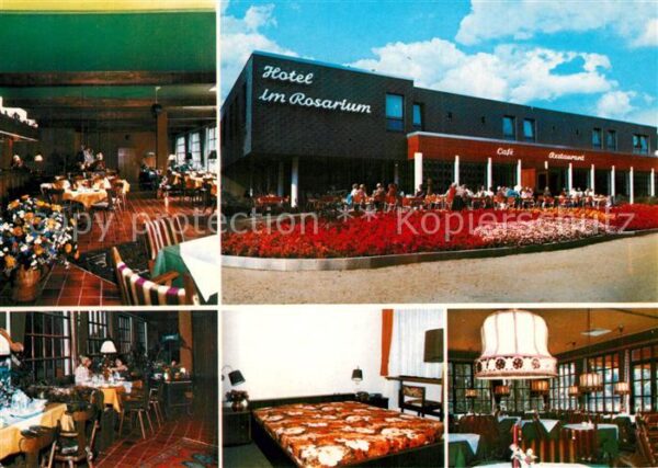 Uetersen Hotel im Rosarium Gastraum Bar Zimmer