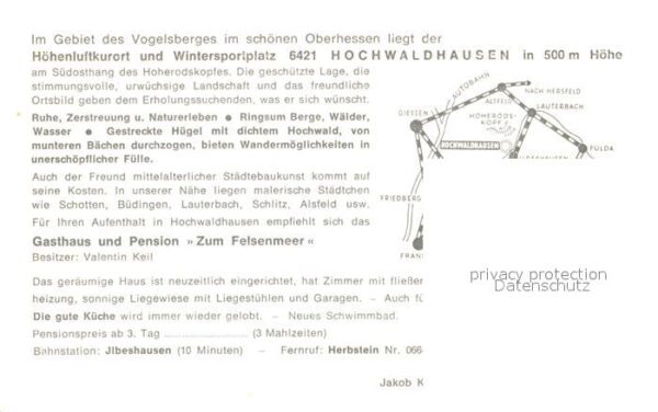 Hochwaldhausen Ilbeshausen Panorama Schwimmbad Schwarzbachtal Gast – Bild 2