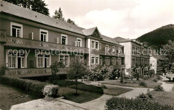 Bad Griesbach Schwarzwald  Mütterkurheim St Anna