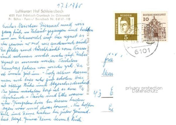 Fraenkisch-Crumbach Panorama Luftkurort Schloss Hof Schleie – Bild 2