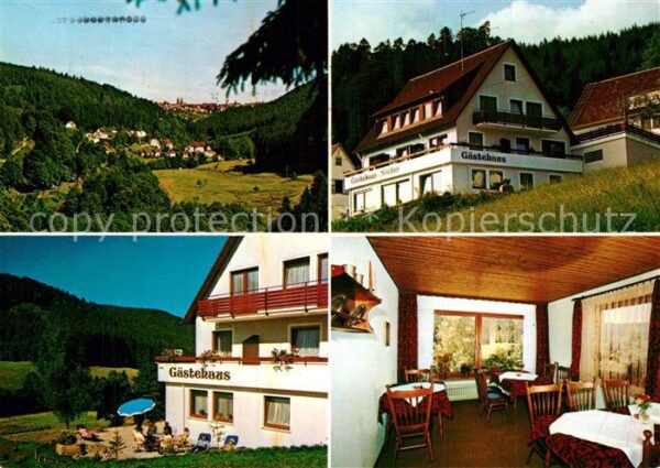 Freudenstadt Gästehaus Nöcker Landschaftspanorama Sc