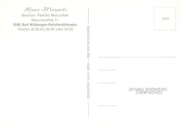Reinhardshausen Kurhaus Haus Mozart – Bild 2