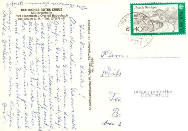 Bubenbach Deutsches Rotes Kreuz Mütterkurheim – Bild 2