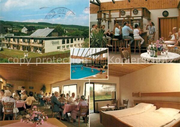Rengshausen Hessen Kurhaus Ross Restaurant Bar Fremdenzimm