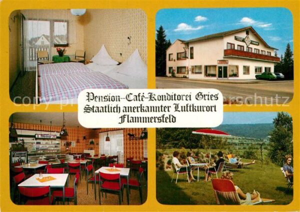 Flammersfeld Pension Cafe Konditorei Ewald Gries Gar