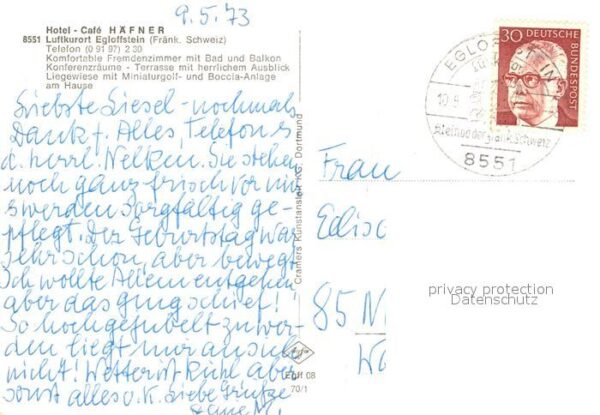 Egloffstein Hotel Cafe Häfner Luftkurort – Bild 2